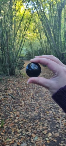 Customer photo review of Galet Tourmaline noire