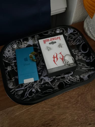 Customer photo review of ANARCHY BONE EARRING