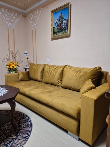 Kliento apžvalga su nuotrauka apie Sofa lova LOKO