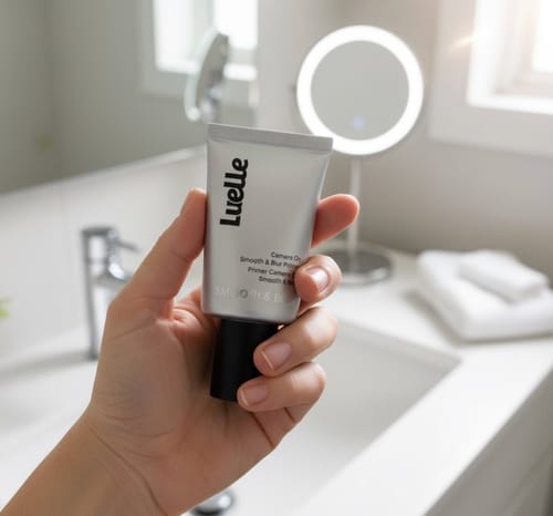 Customer photo review of Smooth & Blur Primer