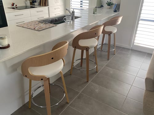 Customer photo review of Amy 65cm Kitchen Bar Stool