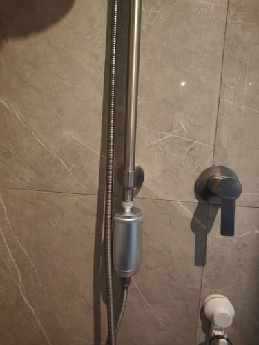 Customer photo review of Evolved H2O™ Advanced Shower filter
