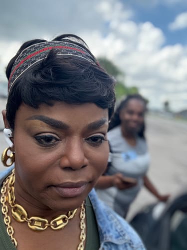 Customer photo review of Amara Cuban Necklace