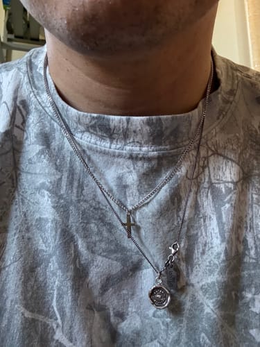 Customer photo review of CROSS CHAIN | Silver