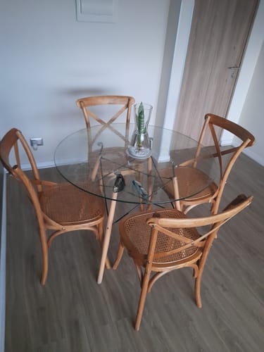 Customer photo review of Silla Madera Tradition Junco Olmo Envejecido