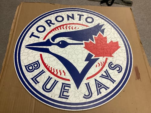 Customer photo review of Toronto Blue Jays™ - Wooden Puzzle
