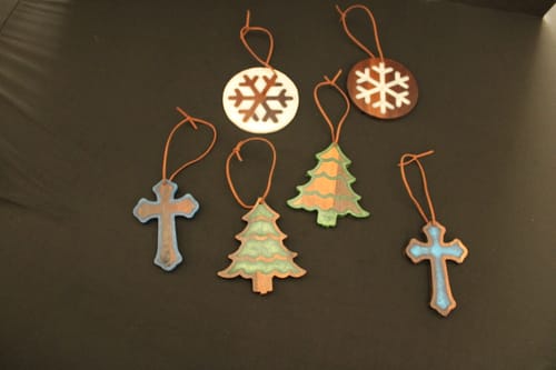 Customer photo review of October Kit- Epoxy Christmas Ornaments