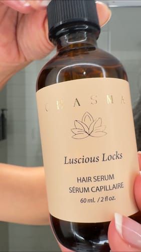 Customer photo review of Flowering Hair Serum