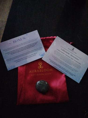 Customer photo review of VIP Crystal Club ~ Monthly Crystal Tester