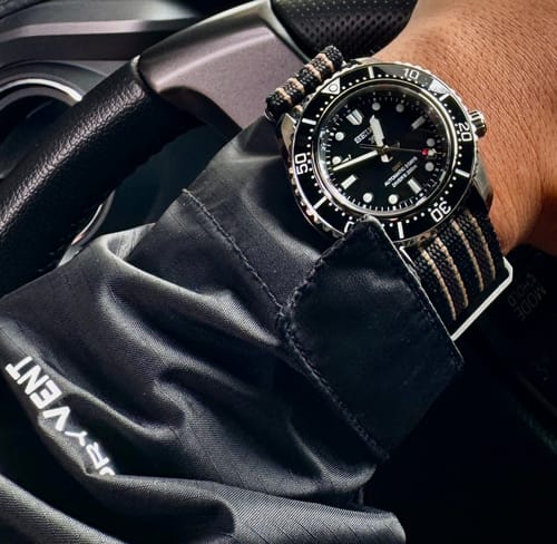 Customer photo review of 007 Bond Nylon Strap- Five Eye