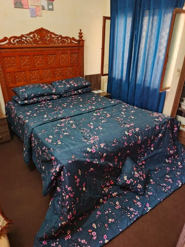 Customer photo review of sebedo Comforter Set- 7 Pcs