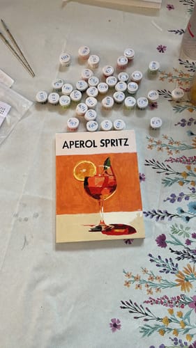 Customer photo review of 6 Mini Paintings - Cocktail Deluxe Set