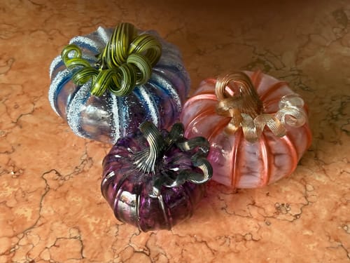 Customer photo review of Breast Cancer Awareness Pumpkin 2025