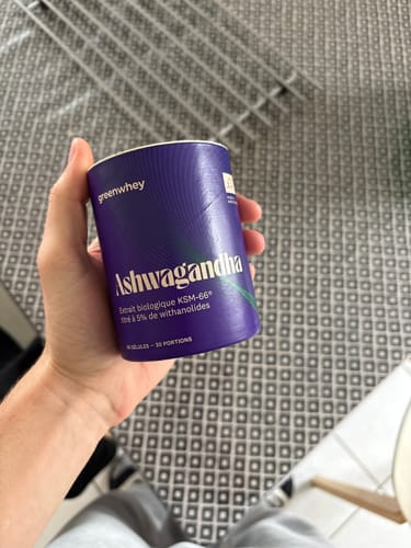 Customer photo review of Ashwagandha bio KSM-66