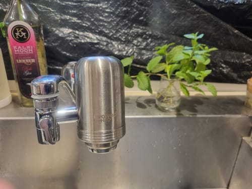 Customer photo review of Evolved H2O™ Advanced Tap Filter