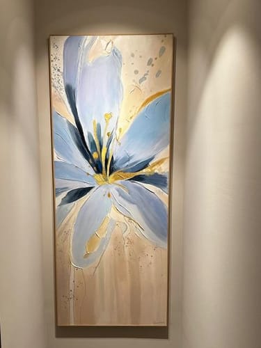 Customer photo review of #CL-Custom Flower Painting