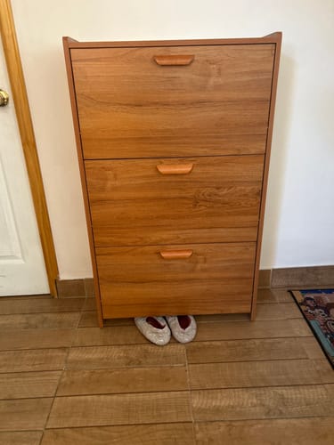 Customer photo review of Mueble Zapatero Organizador Estante para Zapatos VTRIN