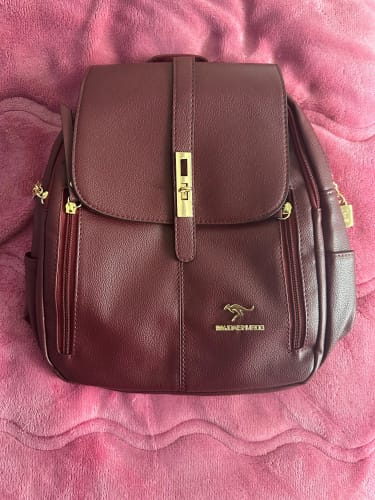 Customer photo review of Sac à dos cuir femme - Rivoli