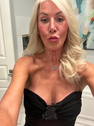 Customer photo review of Tieback Crop Top