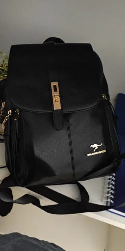 Customer photo review of Sac à dos cuir femme - Rivoli