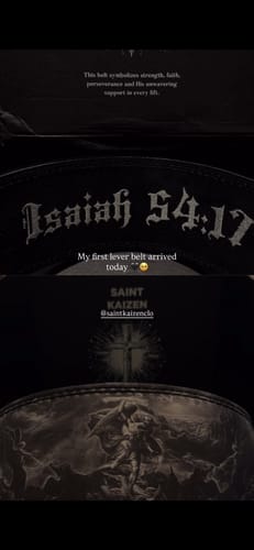 Kimberly M. review of Fear Not Lever Belt image 1 out of 1