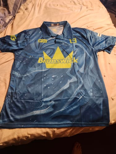 Customer photo review of BRUNSWICK - ETHOS SOLID - BOWLING JERSEY