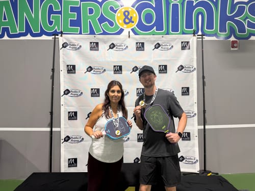 Customer photo review of The Invader 16mm Pickleball Paddle