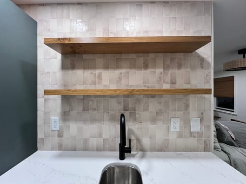 Michele G. review of Rustic Floating Shelves image 1 out of 1