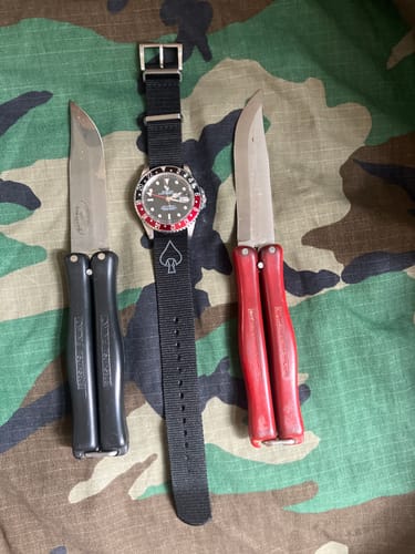 Customer photo review of VIP - NOFORN Single-Pass Watch Strap