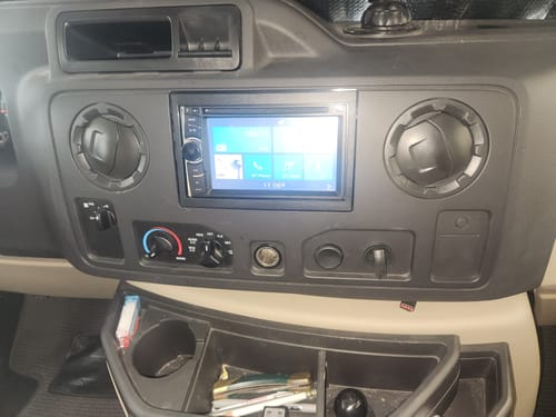 Customer photo review of Magnadyne M2 | Touch Screen Stereo Receiver w/ DVD & Bluetooth
