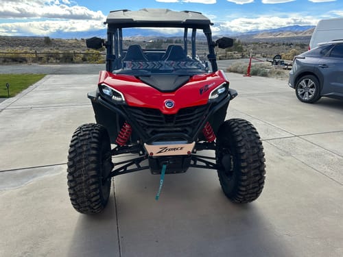 Customer photo review of 2023 to 2025 CFMoto ZForce 950 Sport & 950 Sport-4 — 2in Lift Kit