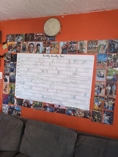 Customer photo review of 2026 Yearly Calendar