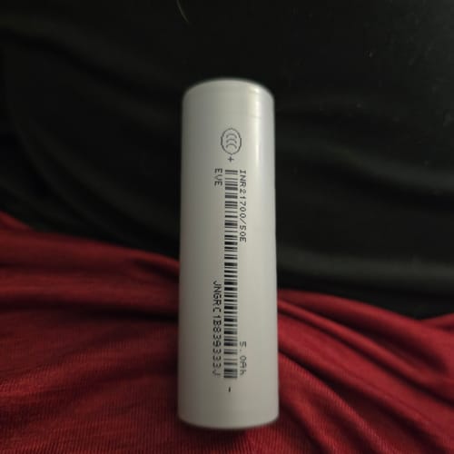 Customer photo review of EVE 50E 21700 5000mAh 15A Battery