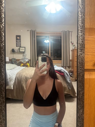 Customer photo review of Comfort Fit Seamless Wireless Bra