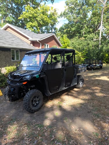 Customer photo review of 2019 to 2025 CFMoto UForce 1000 & 1000 XL — 2in Lift Kit