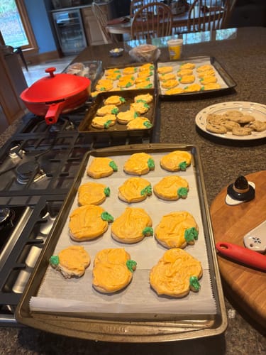 Customer photo review of gfJules Gluten Free Cut-Out Cookie Mix