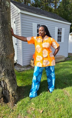 undefined review of UWA Adire Set | Yellow image 1 out of 1