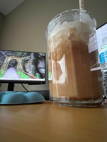 Customer photo review of Just Shrooms Mushroom Coffee