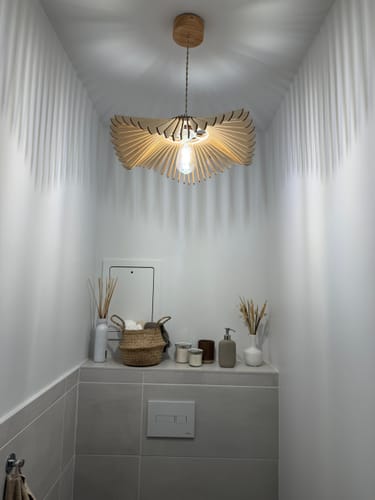 Customer photo review of Rose | Plafonnier