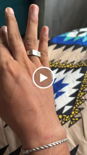 Customer video review of Silver Rope Chain Bracelet