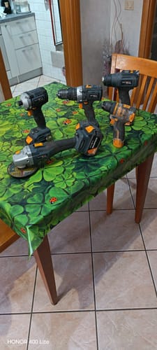 Customer photo review of 18V Cordless Brushless Impact Driver 230 Nm