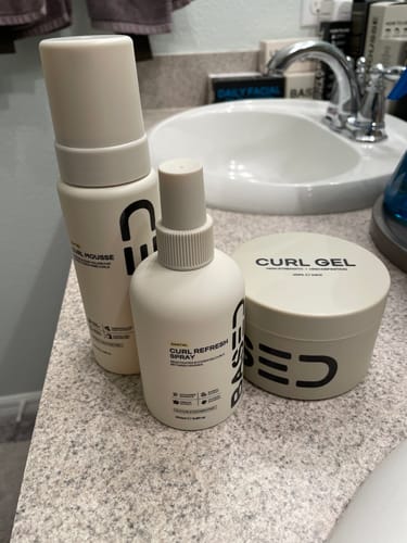 Customer photo review of Curly Trio