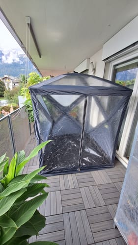 Gstrein review of PREMIUM Überwinterungszelt ALASKA L 150 x 150 x 180 cm image 1 out of 3