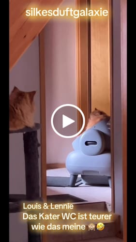 Customer video review of Neakasa M1 Oben offene, Selbstreinigende Katzentoilette