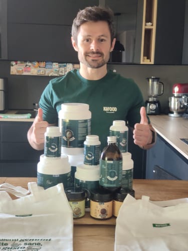 Customer photo review of PROTEINE WHEY IN POLVERE GRASS-FED NUOVA ZELANDA GUSTO NEUTRO 500G