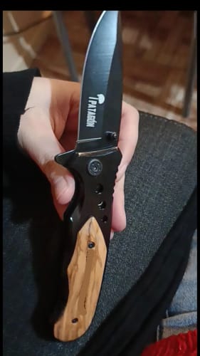 Customer photo review of Cortapluma Acero Inox Revestido PATAGÓN - MEDIA NOCHE