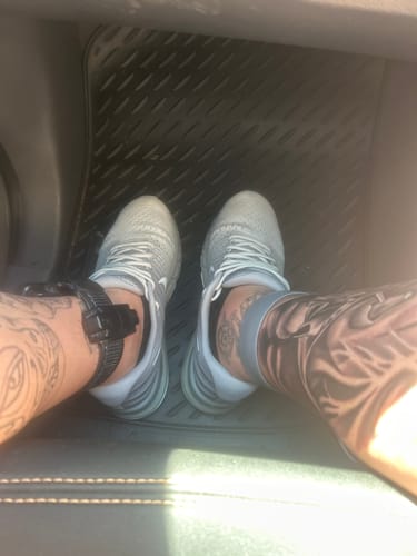 Customer photo review of Nike AirMax 2017 ‘Pure Platinum/Wolf Grey’