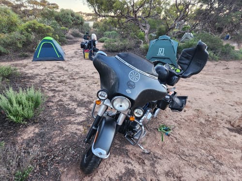 Customer photo review of 3 Secs Tent (Motocamping)