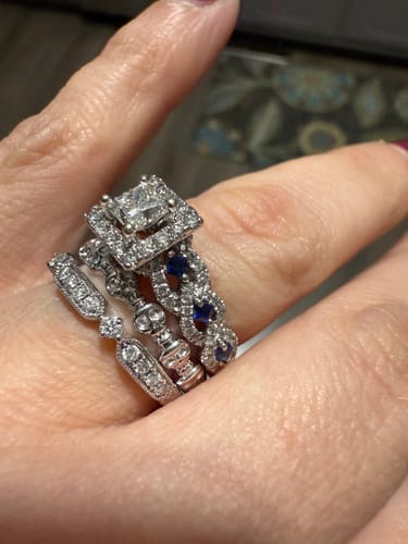 Rhetta L. review of Group order mini skull eternity band-3.0mm band width image 1 out of 3