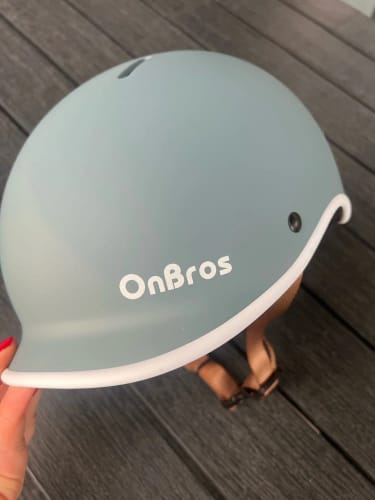 Customer photo review of Casque Urban Ride – Un casque de vélo élégant et confortable